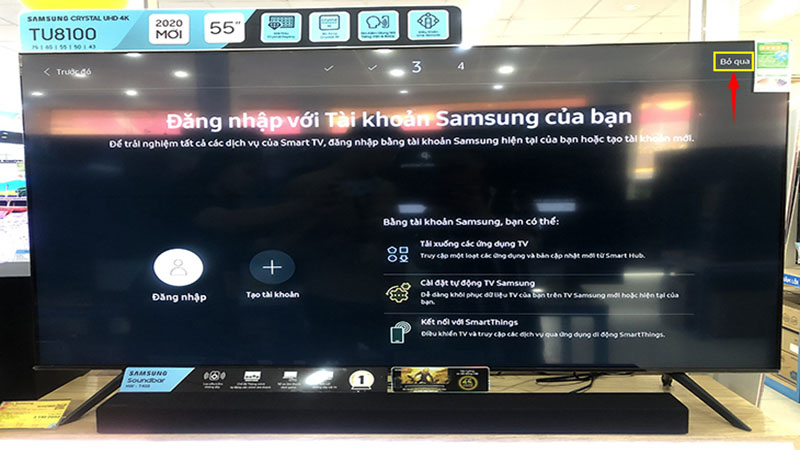 Đăng nhập tài khoản Samsung Account